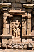 The great Chola temples of Tamil Nadu - The Brihadisvara temple of Gangaikondacholapuram. Statue of the vimana (Ardhanarisvara with his bull). 